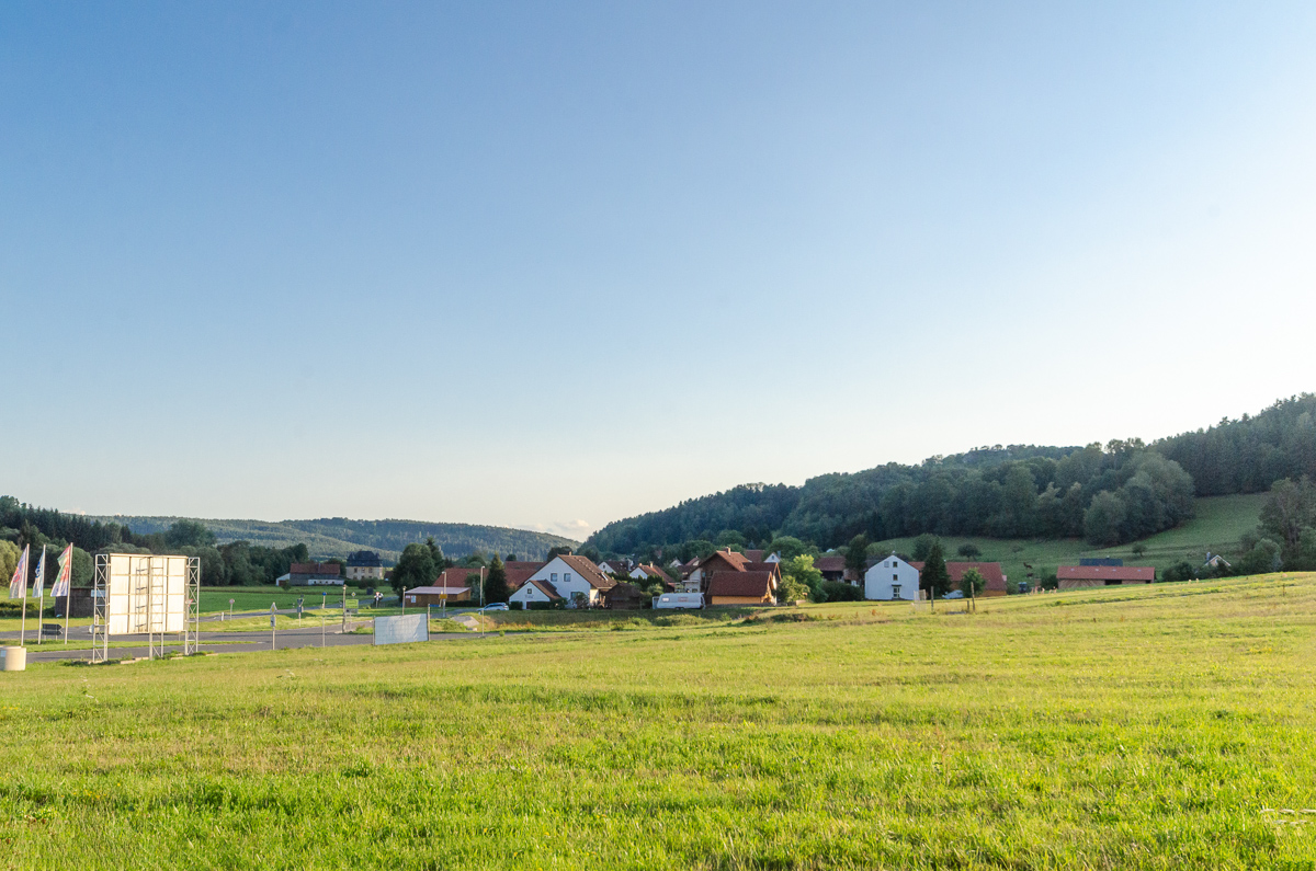 Blick auf Truppach bei Obernsees